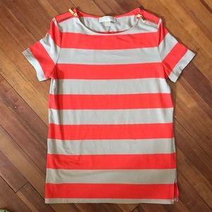 MICHAEL Michael Kors Stripe Short Sleeve Shirt